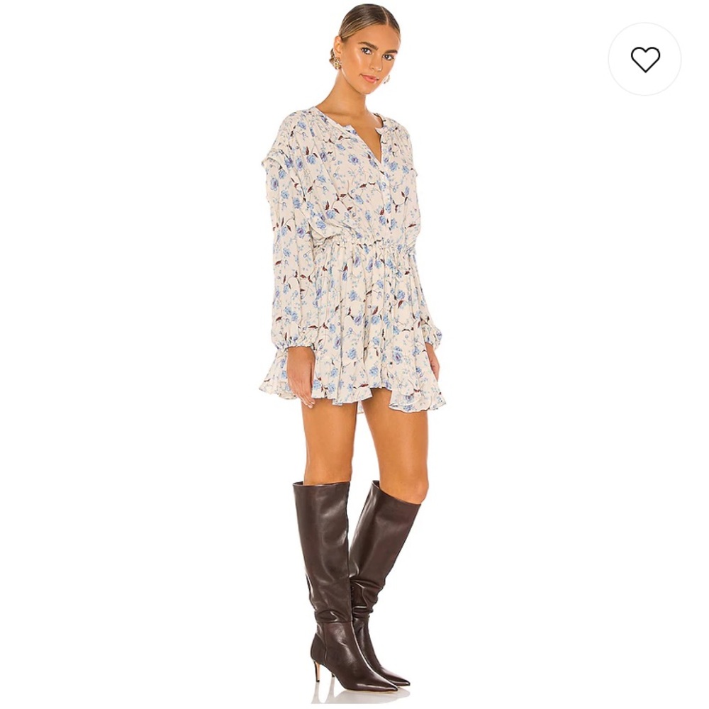 Free People Flower Fields Light Combo Mini Dress